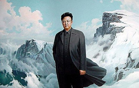 Ông Kim Jong-il với ánh mắt đau đáu vì giang sơn.